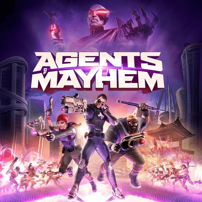 Agents of Mayhem box art for Playstation 4
